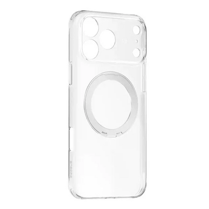 Baseus Crystal Slim Magnetic Phone Case for iPhone 17 Pro Clear