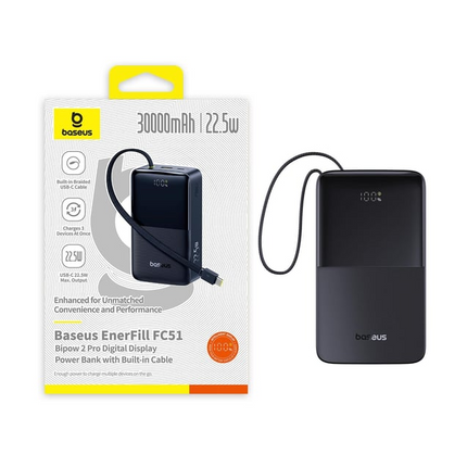 Baseus EnerFill FC51 Bipow2 Pro Power Bank 30000mAh 22.5W